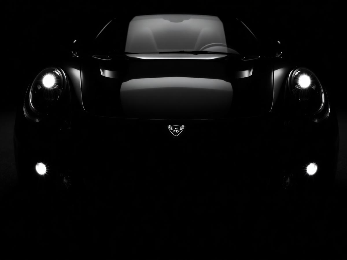 Sports car front
